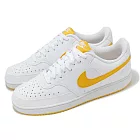 Nike 休閒鞋 Court Vision Low Next Nature 男鞋 白 黃 小白鞋 復古 百搭 HF1744-100