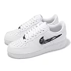 Nike 休閒鞋 Wmns Air Force 1 07 LX 女鞋 白 黑 液態黑 猛毒 AF1 IF1686-101