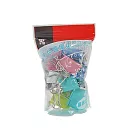 【SDI 手牌】51mm 彩色 長尾夾 OPP袋 量販包 9支入 / 袋 0242VP