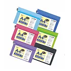 【尚禹】A4 雙層多功能收納袋 12個 / 包 顏色隨機出貨 D-A4