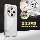 晶透炫彩 OPPO Find X8 Pro 四角氣囊防摔保護 軍規軟邊手機殼(晶瑩透)