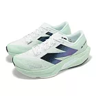 New Balance NB 競速跑鞋 FuelCell Rebel V4 D 寬楦 女鞋 綠 藍 白 推進 支撐 NB WFCXCA4-D