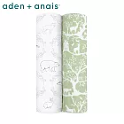 【Aden & Anais】經典多功能包巾2入- 綠野仙蹤