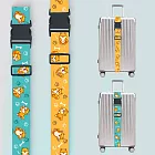 JB Design-行李束帶- 2入一組 柴犬黃+藍