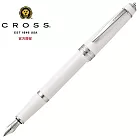 CROSS 貝禮輕盈系列 鋼筆 黑/白/灰/藍/珊瑚/藍綠 AT0746 白色