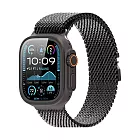 Apple Watch (38/40/41/42(十代)/42/44/45/46/49) 米蘭 Air 磁吸錶帶 不鏽鋼 -槍灰-38/40/41/42(十代)