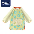 《MiDeer》-- 幼兒防水防污美術衣-檸檬綠 ☆
