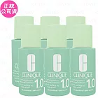 CLINIQUE 倩碧 三步驟溫和潔膚水保濕型(#1.0)(30ml)*6(公司貨)