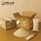 【NiceU】顆粒狀礦感豆腐貓砂(12袋入)