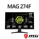 msi微星 MAG 274F 27吋 電競螢幕 (27＂/1920x1080/16:9/200Hz)