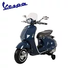 義大利【Vespa】電動玩具車 藍