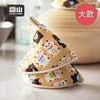 【日本霜山】布藝隔熱防燙三角鍋帽(大款)- 招財貓
