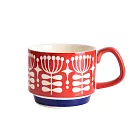 【Homely Zakka】日式復古陶瓷掛耳咖啡杯/創意馬克杯/果汁杯/牛奶杯 300ml_8款任選 滿紅