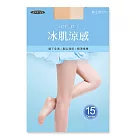 【ONEDER 旺達棉品】15D涼感無痕絲襪 夏日心機打底襪- 膚 AN-A9107-2