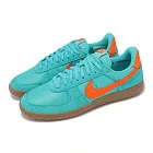 Nike 休閒鞋 Field General 男鞋 湖水綠 橘 膠底 復古 麂皮 HF3165-301