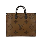 LV Monogram Onthego 雙色手提/肩背包_展示品