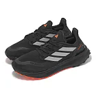 adidas 慢跑鞋 Pureboost 5 TR 男鞋 黑 橘 緩震 回彈 反光 運動鞋 愛迪達 JR7675