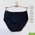 【Heimelig直立棉】MIT台灣製女款涼感吸濕排汗中腰空氣內褲(MIT327) M 黑色