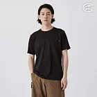 ADISI 男UPF50+防曬抑菌圓領短袖排汗衣 AL2511032 黑色 (M-3XL) M 黑色