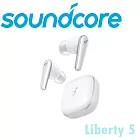 Soundcore Liberty5 降噪真無線藍芽耳機 杜比音效超強續航  公司貨保固2年 5色 冰瓷白