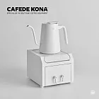 CAFEDE KONA 天衡溫控手沖咖啡壺層架組 白