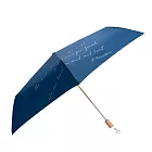 【JADE DROP 點翠傘品】倫敦雨美膚自動傘  佚名單寧