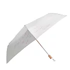 【JADE DROP 點翠傘品】倫敦雨美膚自動傘  泰戈爾灰