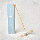日本 Adnil LAND 一起去散步吧!天鵝寶寶木頭推車