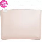 GIVENCHY 紀梵希 幾何造型裸粉美妝包(大)(圓形拉鍊款)(公司貨)