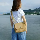 【蘑菇MOGU】May 斜背帆布包  褐土