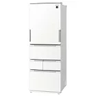 SHARP 夏普 457L一級能效自動除菌智慧左右開任意門變頻冰箱 SJ-PW46KT  灰H/白W 白
