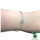 【Kuder Jewelry】天然A貨玻璃種葫蘆(福祿)手鍊附珠寶鑑定書 XL /緬甸產