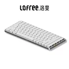 Lofree洛斐 84鍵矮軸機械鍵盤(銀色幽靈/深空幻影) 贈送注音輸入轉印貼紙 銀色幽靈