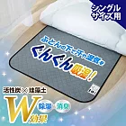 日本ASTRO 除溼消臭科技  重複使用單人 矽藻土活性碳好眠墊 附濕度感測 615-44