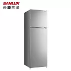 【SANLUX 台灣三洋】250公升一級能效變頻雙門冰箱(SR-C250BV1A)