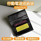 【Timo】行動電源安全收納袋/防火防爆袋/阻燃袋 黑色