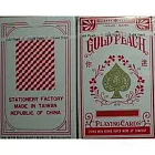 【金桃】迷你撲克牌 24打 /箱 4009 紅