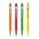 【CARAN dACHE 瑞士卡達】849系列 Fluo Line 原子筆 共4色 /支(849.030~849.470) 470 螢光黃