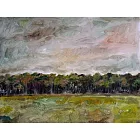 【玲廊滿藝】洪俊銘-田中樹林31.5x41cm