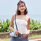 satana - Solider 長夾斜背包 - 沁心藍