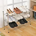 【H&R安室家】台製簡約風可堆疊伸縮三層收納鞋架 鞋收納 SH121A