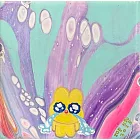 【玲廊滿藝】徐主音-流動的愛10x10cm