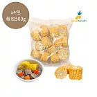 【小嘴水果】冷凍台灣黃玉米x4包(500g/包_專利電磁保鮮技術)
