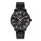 Roven Dino羅梵迪諾 精緻刻劃時尚腕錶-黑