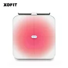 【XOFIT】PRO八電極智慧體脂計 體重計 藍牙APP紀錄 三色任選 臘腸狗紅