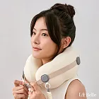 義大利La Belle《波波甜甜圈》頸枕-2入3色任選(杏色/紫色/灰色) 加贈秒收購物袋 杏色2入