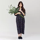 好我_Kelly小V領拋袖長洋裝 FREE 金粉樹林