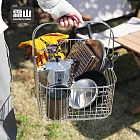 【日本霜山】304不鏽鋼手提籃/置物籃/收納籃