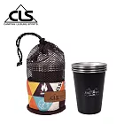 【韓國CLS】NOBANA 攜帶式304不鏽鋼杯四入組 探野限定版 /啤酒杯/環保杯 探野限定版