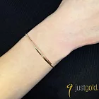【Just Gold 鎮金店】環語 黃金手環 (網路限定)